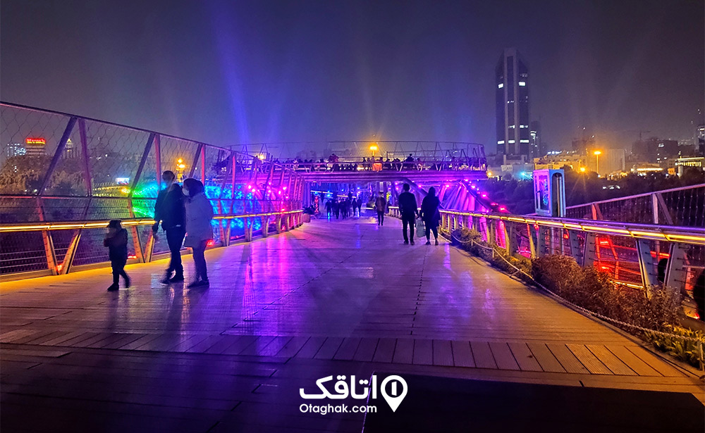پل طبیعت تهران کجاست