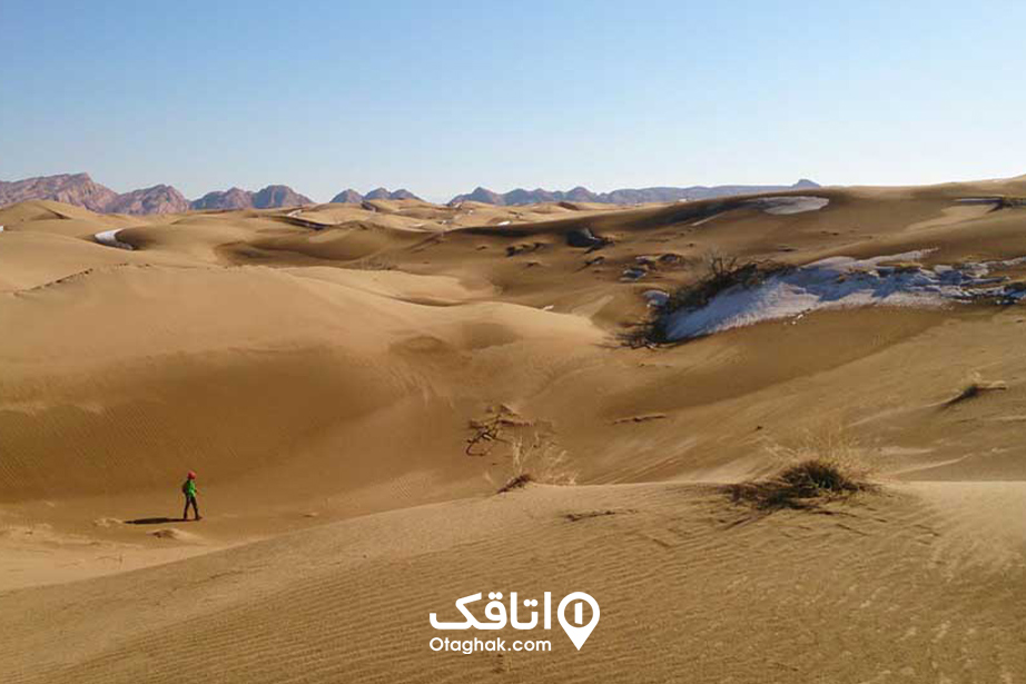 نمایی حیرت آور از کویر حاج علی قلی دامغان