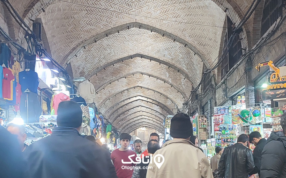 آشنایی با قسمت‌های مختلف بازار حضرتی تهران