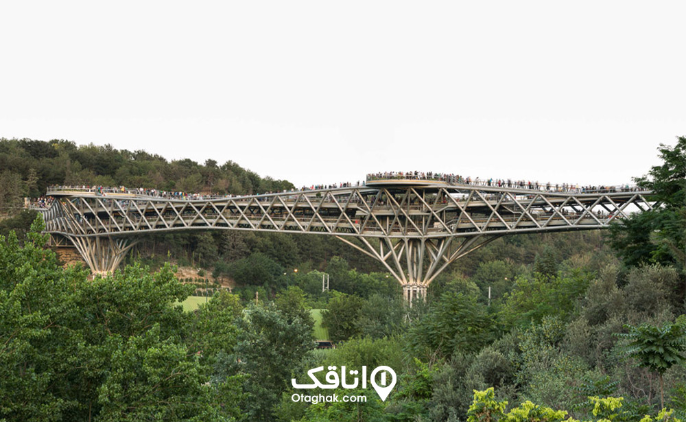 تاریخچه پل طبیعت تهران