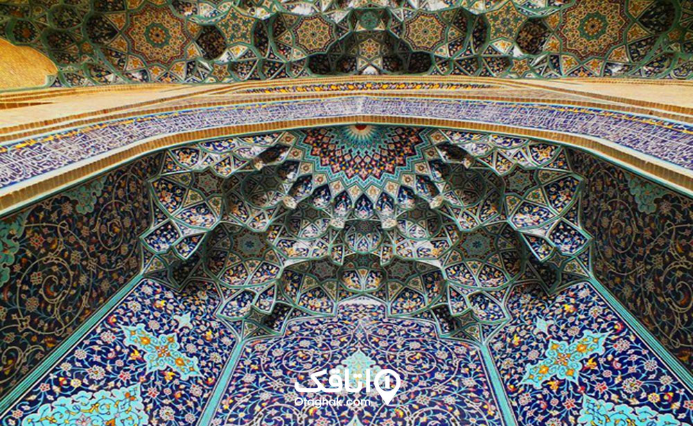 قسمت‌های مختلف مسجد سپهسالار تهران