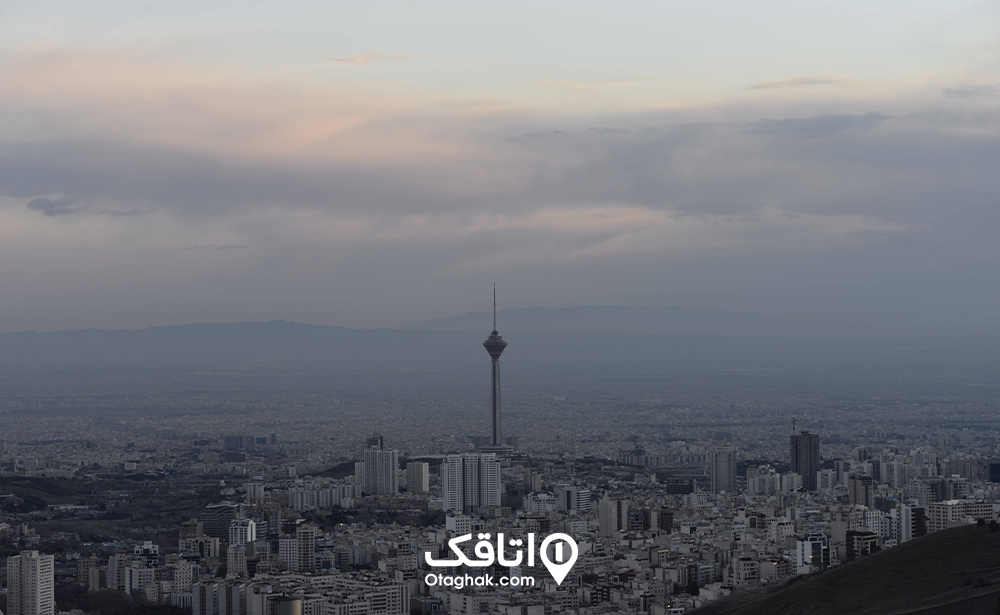 مسیر دسترسی به برج میلاد تهران