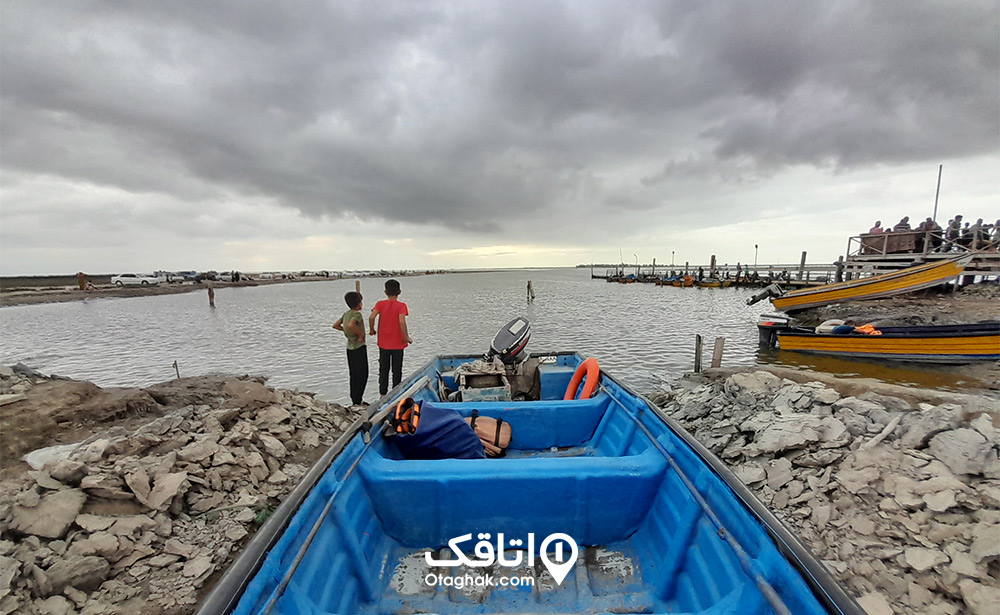 اسکله بندر ترکمن