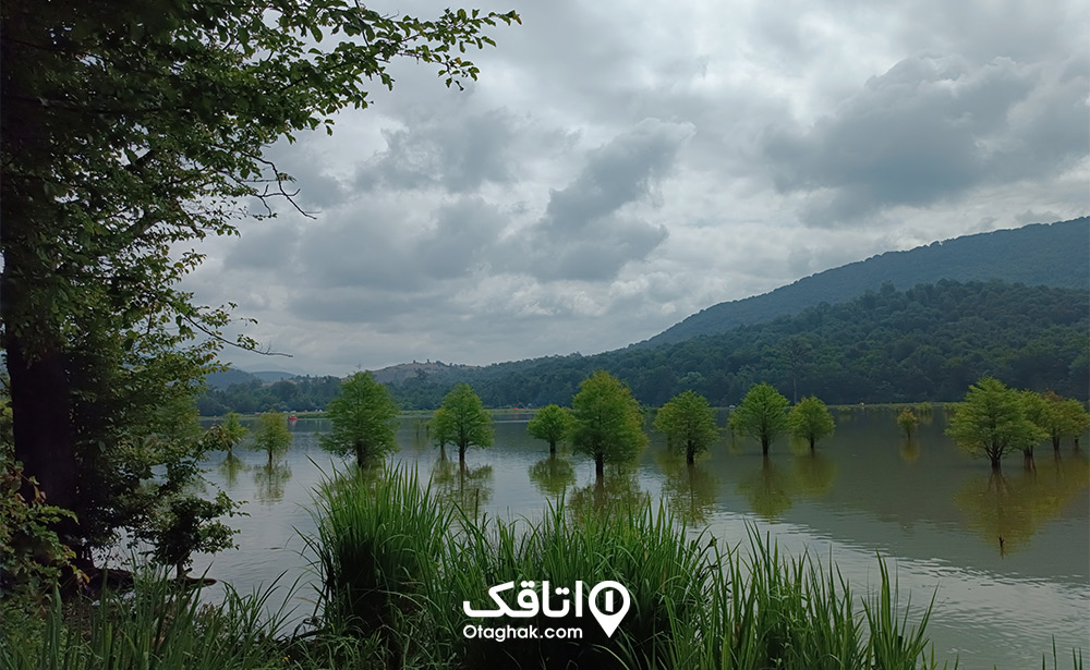 دریاچه الندان کیاسر