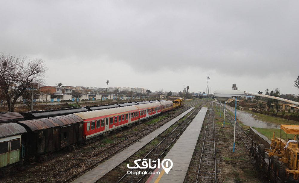 راه های دسترسی به بندرترکمن