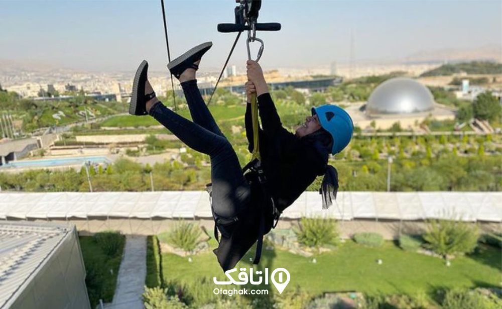 زیپ لاین پارک طالقانی