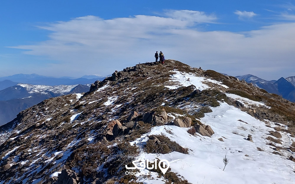 کوههای روستای زیارت