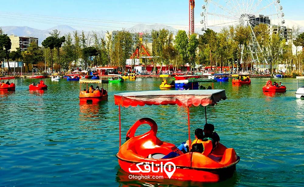 دریاچه باغ وحش پارک ارم تهران