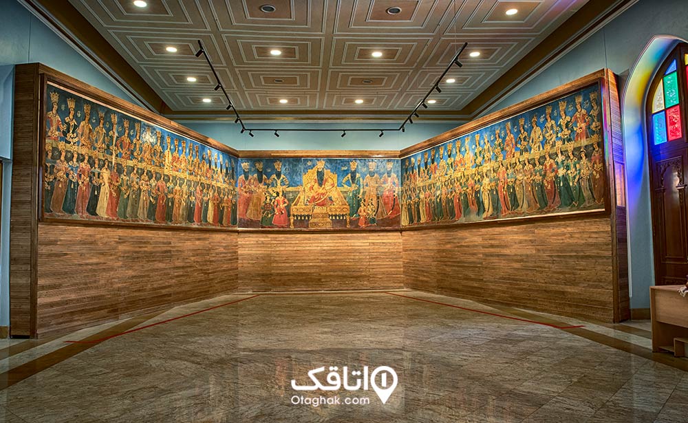 دیوارنگاره صف سلام
