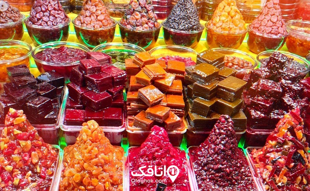 آلوچه و لواشک دربند