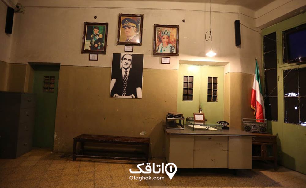 اتاق افسر نگهبان در موزه عبرت تهران